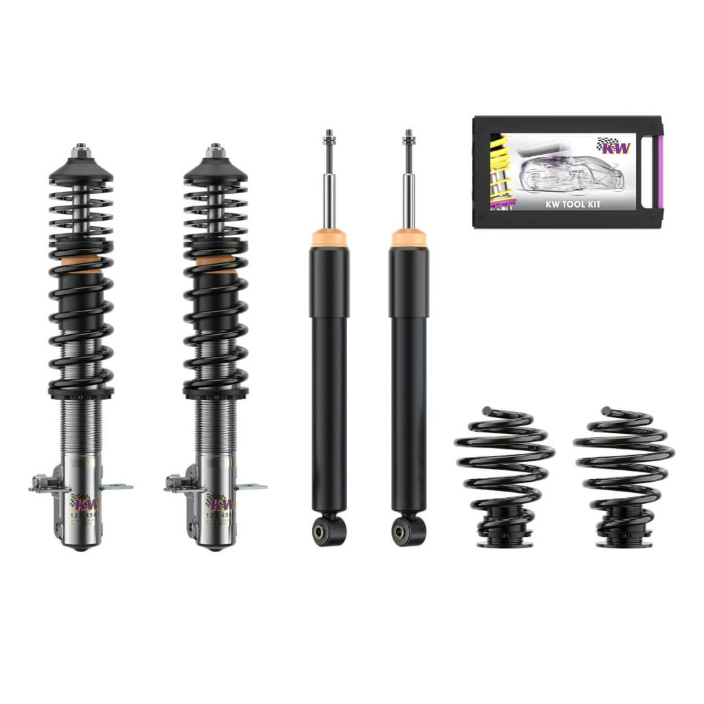 KW 15280041-B Coilover Kit V2 Classic Line for VW Golf Cabriolet (155) 1979-1993 Photo-0