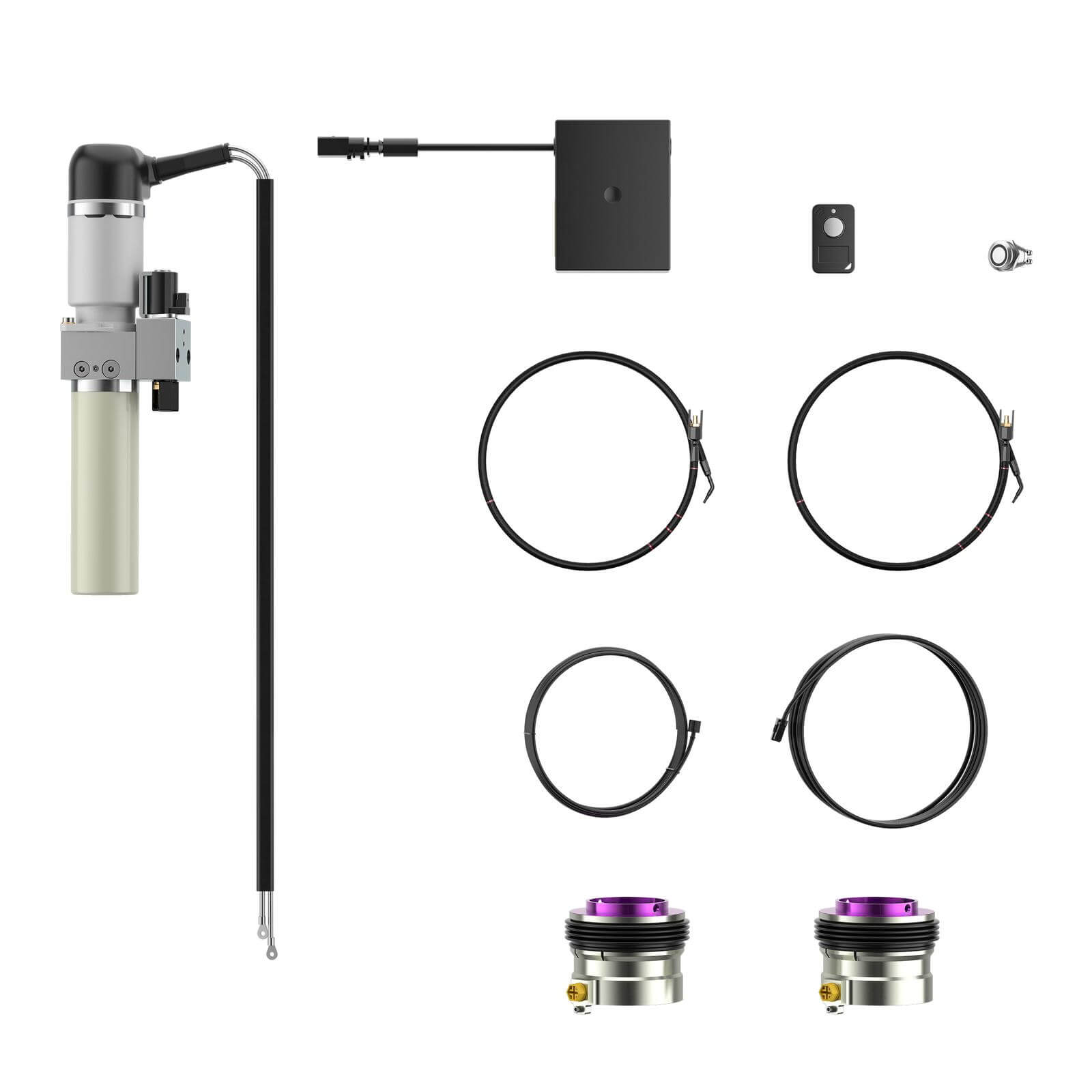 KW 19271683 Coilover hydraulic system kit HLS 2 for PORSCHE 911 (992) KW dampers 2018+ Photo-0