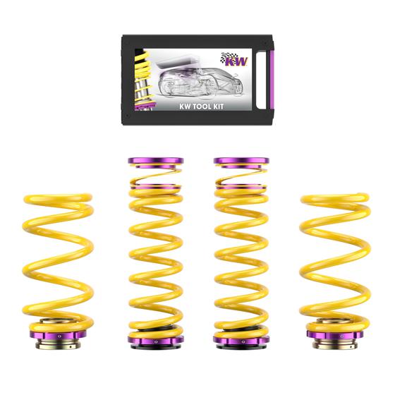 KW 25315032 Height Adjustable Springs Kit (lowering springs) for ALFA ROMEO Stelvio (949) 2016- Photo-0
