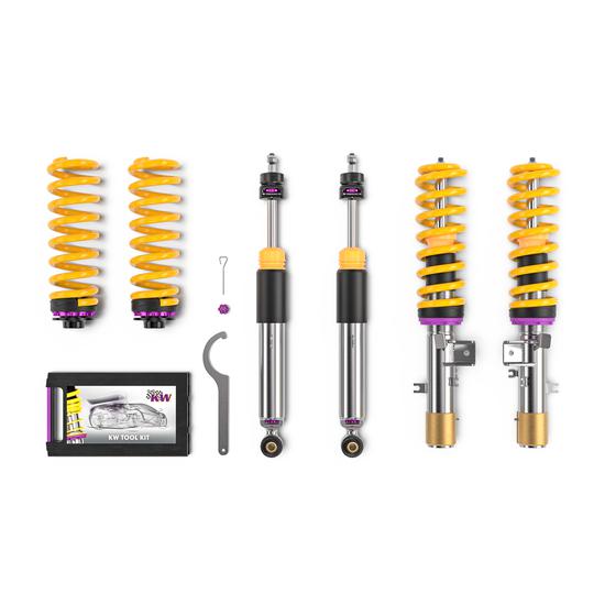 KW 35208200BZ Coilover Kit V3 LEVELING (incl. deactivation for electronic dampers) for BMW 5 (G30/F90) xDrive 2016- Photo-0