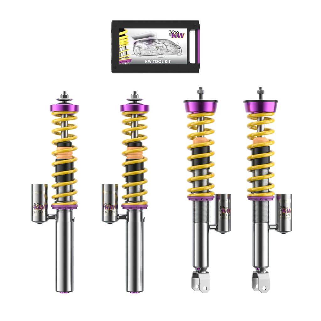 KW 3520J71031 Coilover Kit V3 Safari Style (incl. Deactivation Electronic Dampers) for PORSCHE 911 Carrera / Carrera S / Carrera GTS (997) Photo-0
