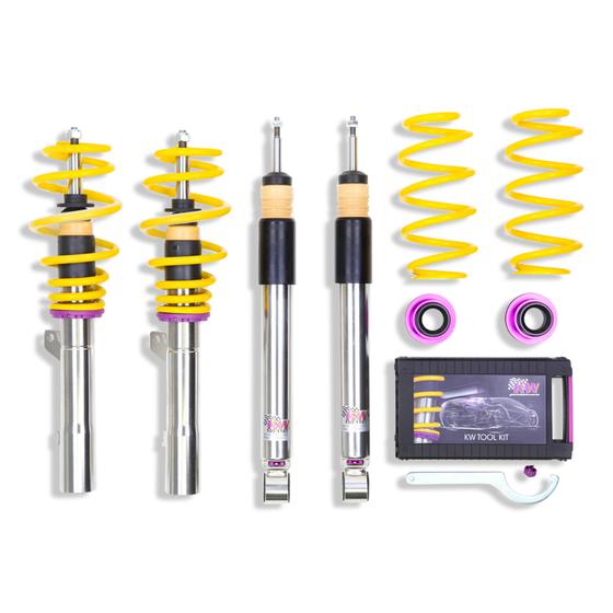 KW 352200EA Coilover Kit INOX V3 (incl. deactivation for electronic dampers) for BMW 8 Gran Coupe xDrive (G16, F93) 2019- Photo-0