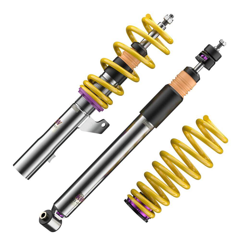 KW 352200GE Coilover Kit V3 Inox (incl. Deactivation Electronic Dampers) for BMW M440i (G23) Photo-1