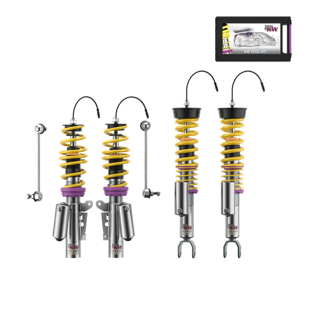 KW 39071006 Coilover Kit DDC Plug & Play for PORSCHE 911 Carrera 4 / Carrera 4 GTS / Carrera 4S / Turbo / Turbo S (997) Photo-0