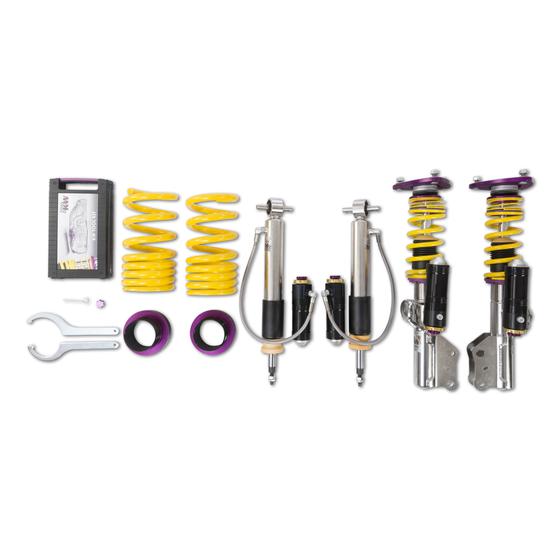 KW 39771294 Coilover Kit V4 CLUBSPORT (incl. top mounts, incl. deactivation for electronic dampers) for PORSCHE (981) Cayman GT4 2013- Photo-0