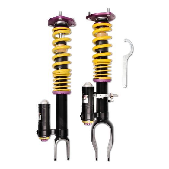 KW 39771294 Coilover Kit V4 CLUBSPORT (incl. top mounts, incl. deactivation for electronic dampers) for PORSCHE (981) Cayman GT4 2013- Photo-5