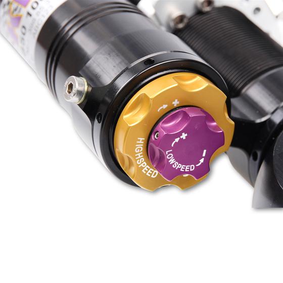 KW 39771294 Coilover Kit V4 CLUBSPORT (incl. top mounts, incl. deactivation for electronic dampers) for PORSCHE (981) Cayman GT4 2013- Photo-6