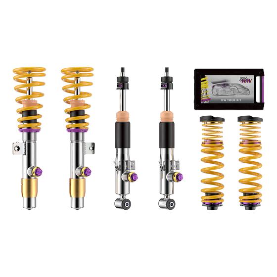 KW 3A7200EQ Coilover Kit INOX V4 (incl. deactivation for electronic dampers) for BMW M3 (G20)/M4 (G22) xDrive Photo-0
