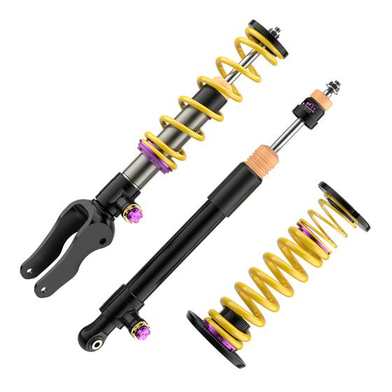KW 3A771095 Coilover Kit INOX V4 (incl. deactivation for electronic dampers) for PORSCHE Taycan (Y1A) 2019- Photo-1