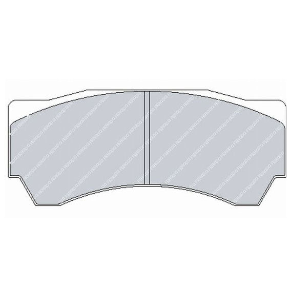 FERODO FRP3081R Front Brake Pads DS3000 for MITSUBISHI Lancer EVO 8 Photo-0