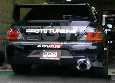 HKS 31029-AM001 Super Turbo Muffler for MITSUBISHI EVO 9 Photo-2