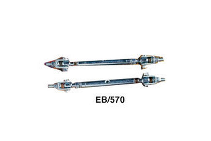 OMP EB0-0570 (EB/570) Adjusting rods for splitter (2 pcs.), Dl. 130/195mm Photo-0