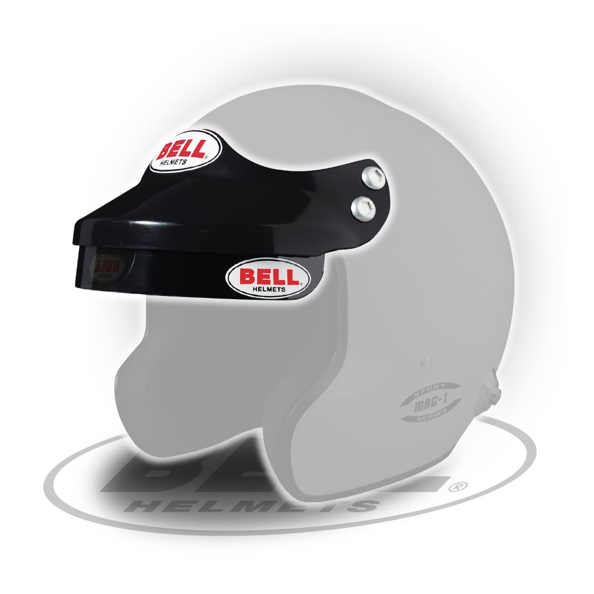 BELL 2040001Peak kit for MAG-1 helmet, black Photo-0