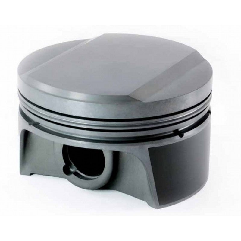 MAHLE 930110205T Piston Kit with TBC (86.50mm x 30.25mm CH, 73.7mm stroke, 121.5mm rod, 21mm pin, 16.0cc, 366g, 8.5CR, 2618) for NISSAN Skyline RB26DETT 2.6L Photo-0