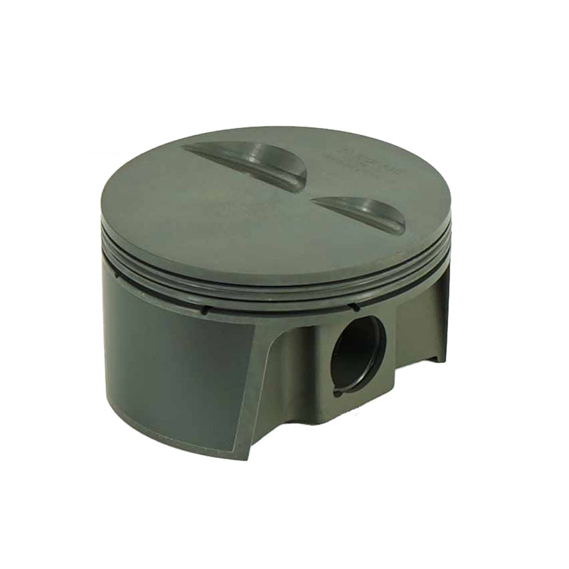 MAHLE 930206730T Piston Kit Flat Top (357cid 4.030 x 1.125CH, 3.500stroke, 6.125rod, 0.927pin, -2.4cc, 360g, 10.8CR, 4032) for CHEVROLET Small Block Photo-1
