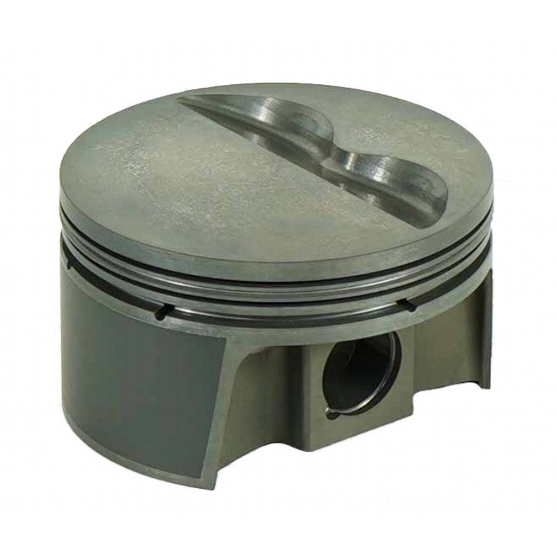 MAHLE 197725140T Piston Kit with TBC (357cid 4.040 x 1.550CH, 3.480/3.500stroke, 5.700rod, 0.927pin, -5.0cc, 467g, 10.3CR, 4032) for CHEVROLET Small Block Photo-1