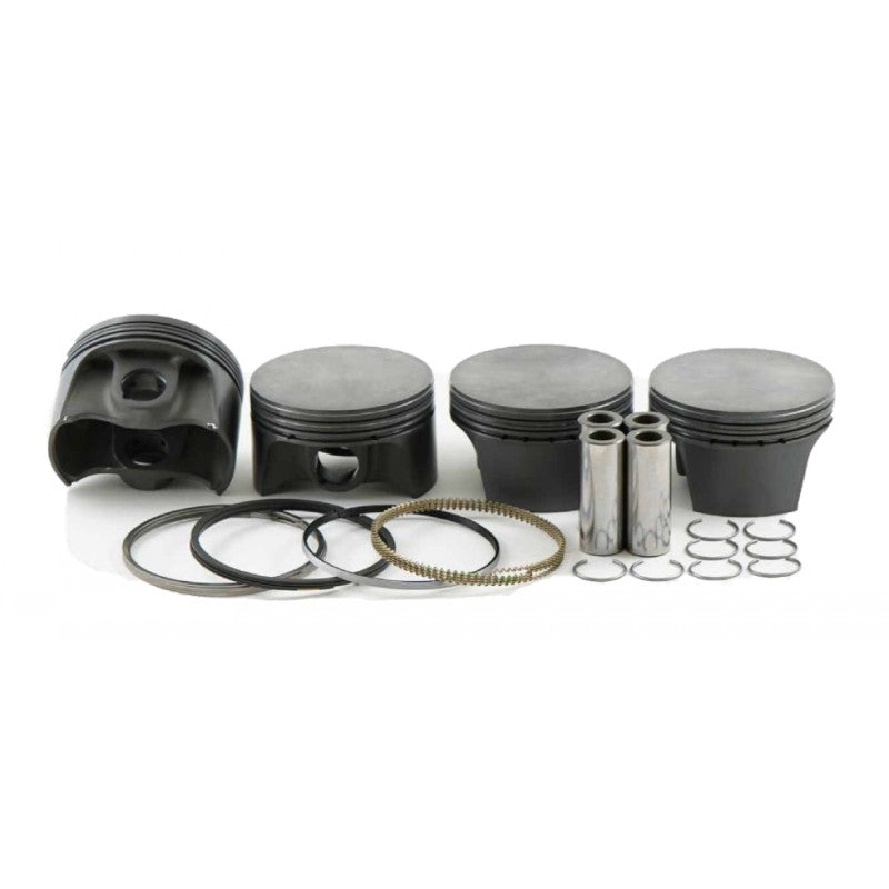 MAHLE 930285900T Piston Kit with TBC (94.00mm x 35mm CH, 82.0mm stroke, - rod, 22mm pin, 0cc, 380g, 2618) for VW Beetle Type I, II, III Photo-0