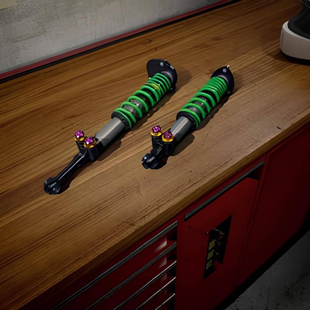 MANTHEY RACING 99204485613 Coilover Kit, 4-Way (With Cancellation Kit) for PORSCHE 911 GT3 / GT3RS (992) Photo-1