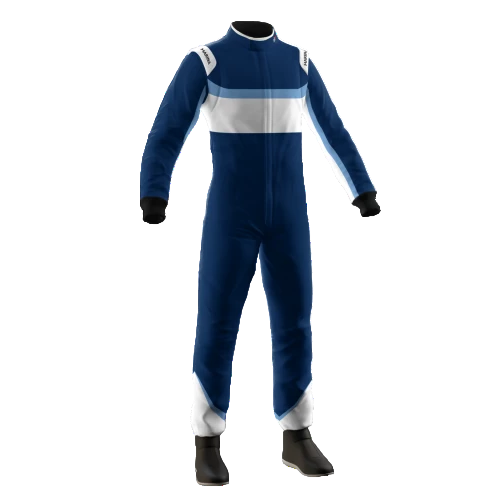 MARINA RACEWEAR R80-600:T46 Female Suit Air Plus Ponts Lady, Blue / White, Size 46 Photo-0