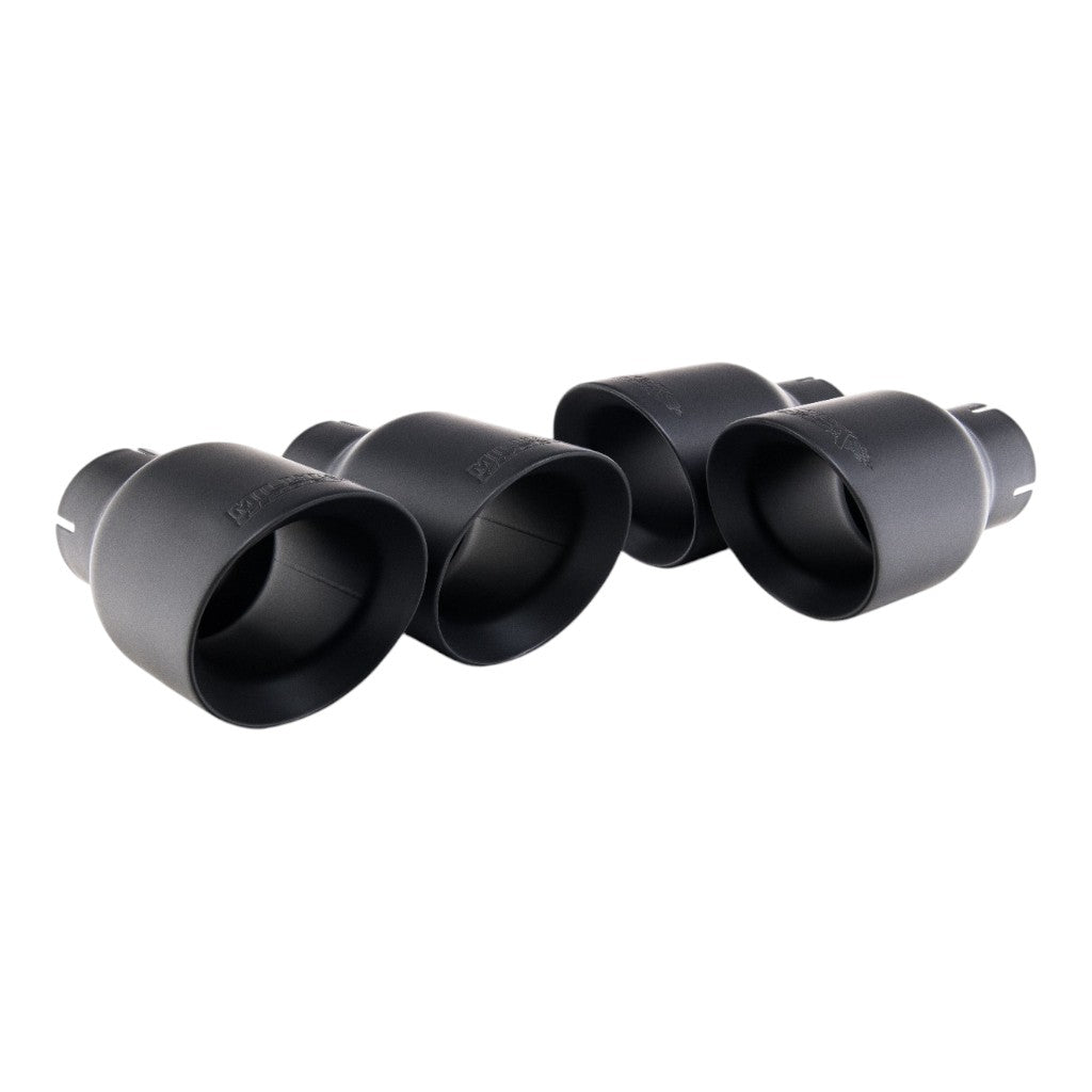 MILLTEK SSXAU1132 Cat-Back Exhaust, 2.5'' (Quad GT-100 Black Trims) for AUDI S5 Coupe / Cabrio RHD (B9) 2017- Photo-1