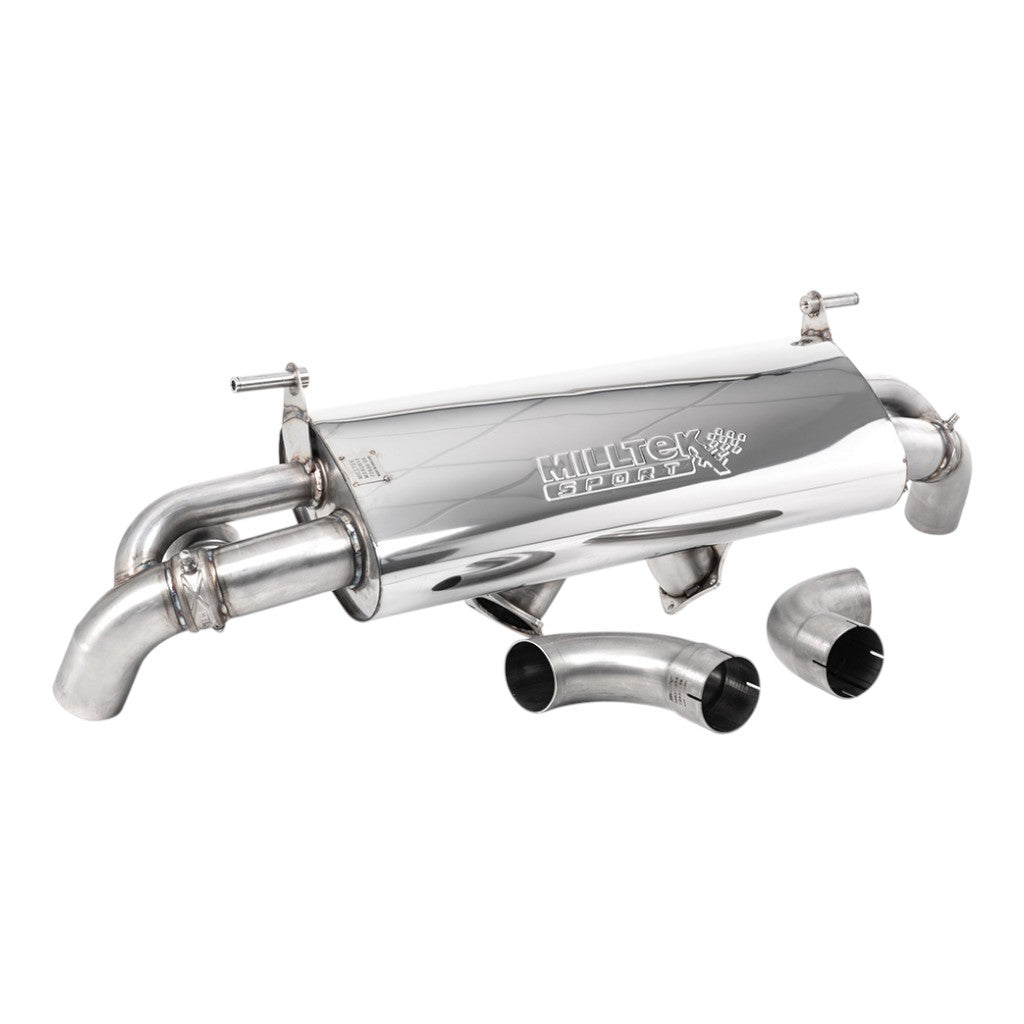 MILLTEK SSXAU958 Filter-Back Exhaust, 3.15" for AUDI R8 Gen 2 OPF/GPF 2020- Photo-0