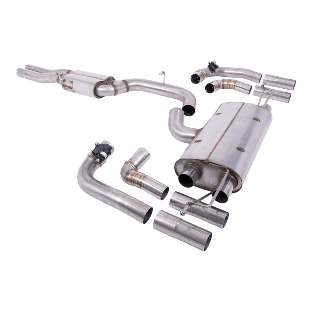 MILLTEK SSXAU966 Filter-Back Exhaust, 3.15" for AUDI RS3 (8Y) 2021- Photo-0