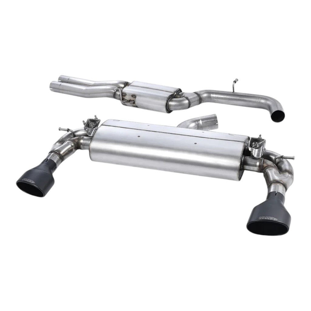 MILLTEK SSXAU977 Cat-Back Exhaust, 3.15" (Cerakote Black Trims) for AUDI RS3 Sportback (8V) 2015–2017 Photo-0