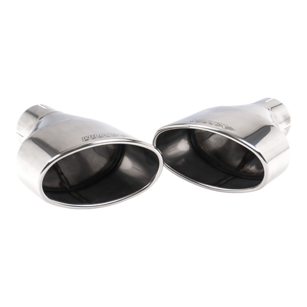 MILLTEK SSXAU998 Cat-Back Exhaust, 2.76" (Polished Trims) for AUDI RS5 Sportback (B9.5) Non OPF 2019- Photo-1