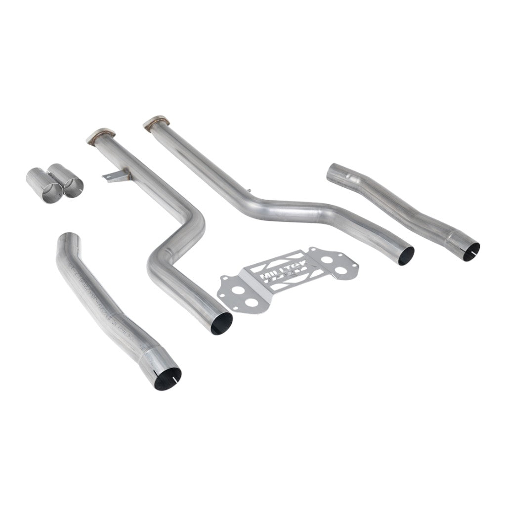 MILLTEK SSXBM1270 Secondary Cat Bypass System, 3" for BMW M3 (G80 / G81) / M4 (G82) Photo-0