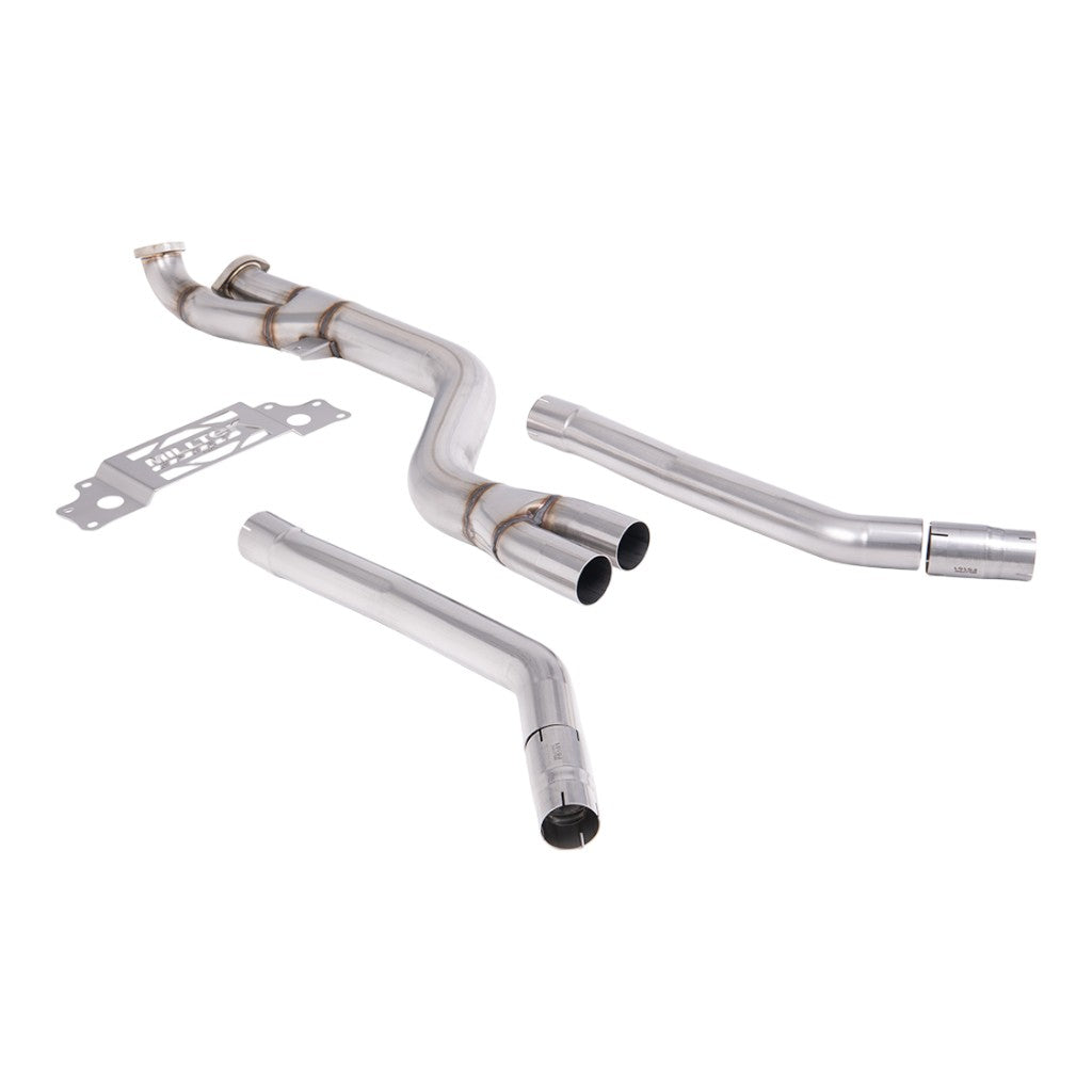 MILLTEK SSXBM1329 Secondary Cat Bypass System, 4" for BMW M2 (G87) Non-OPF/GPF Photo-0