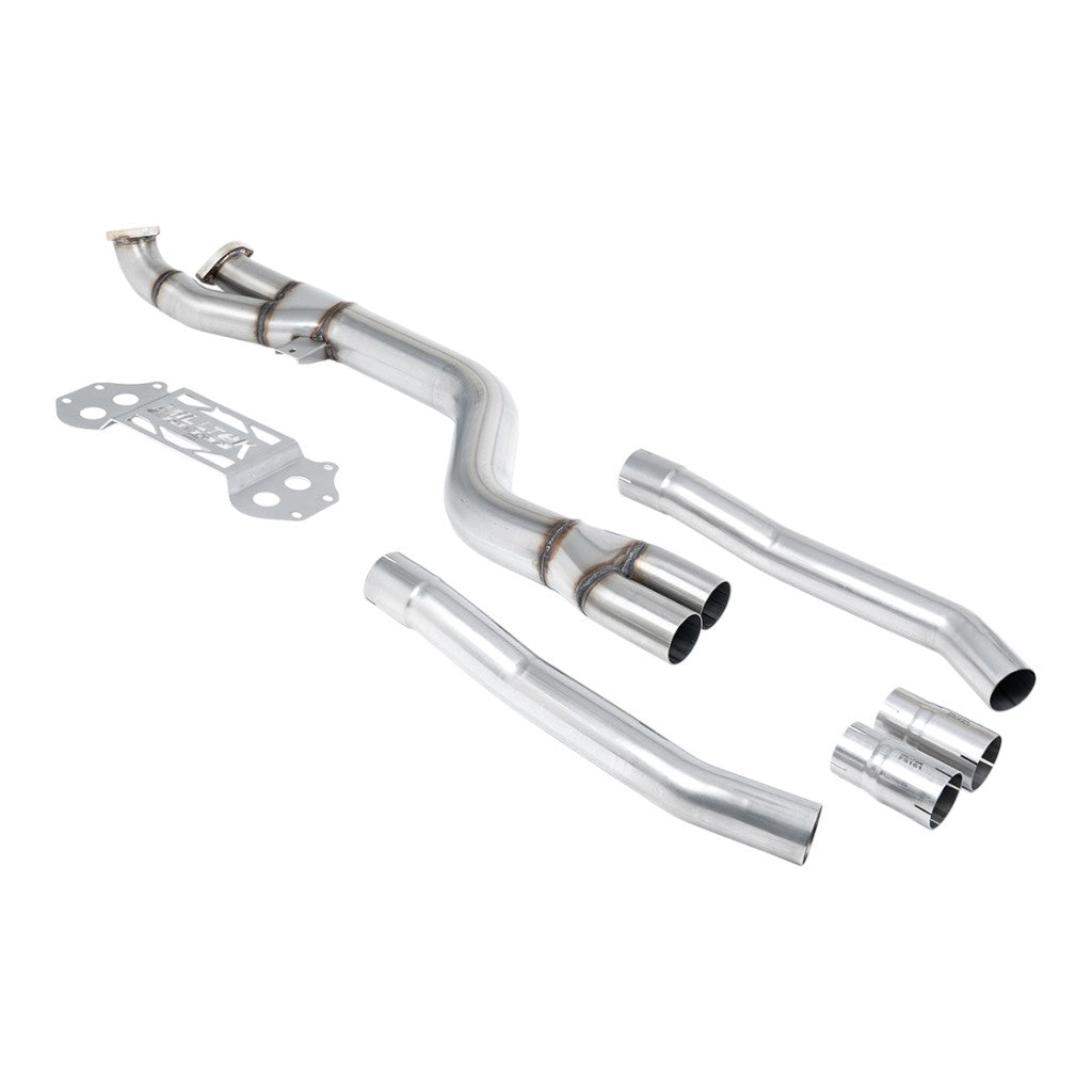 MILLTEK SSXBM1335 OPF/GPF Bypass System, 4" for BMW M3 (G80 / G81) / M4 (G82) Photo-0