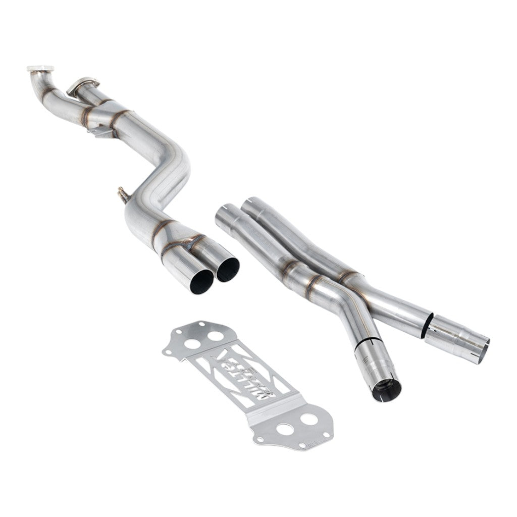 MILLTEK SSXBM1336 OPF/GPF Bypass System, 4" for BMW M3 (G80 / G81) / M4 (G82) Photo-0