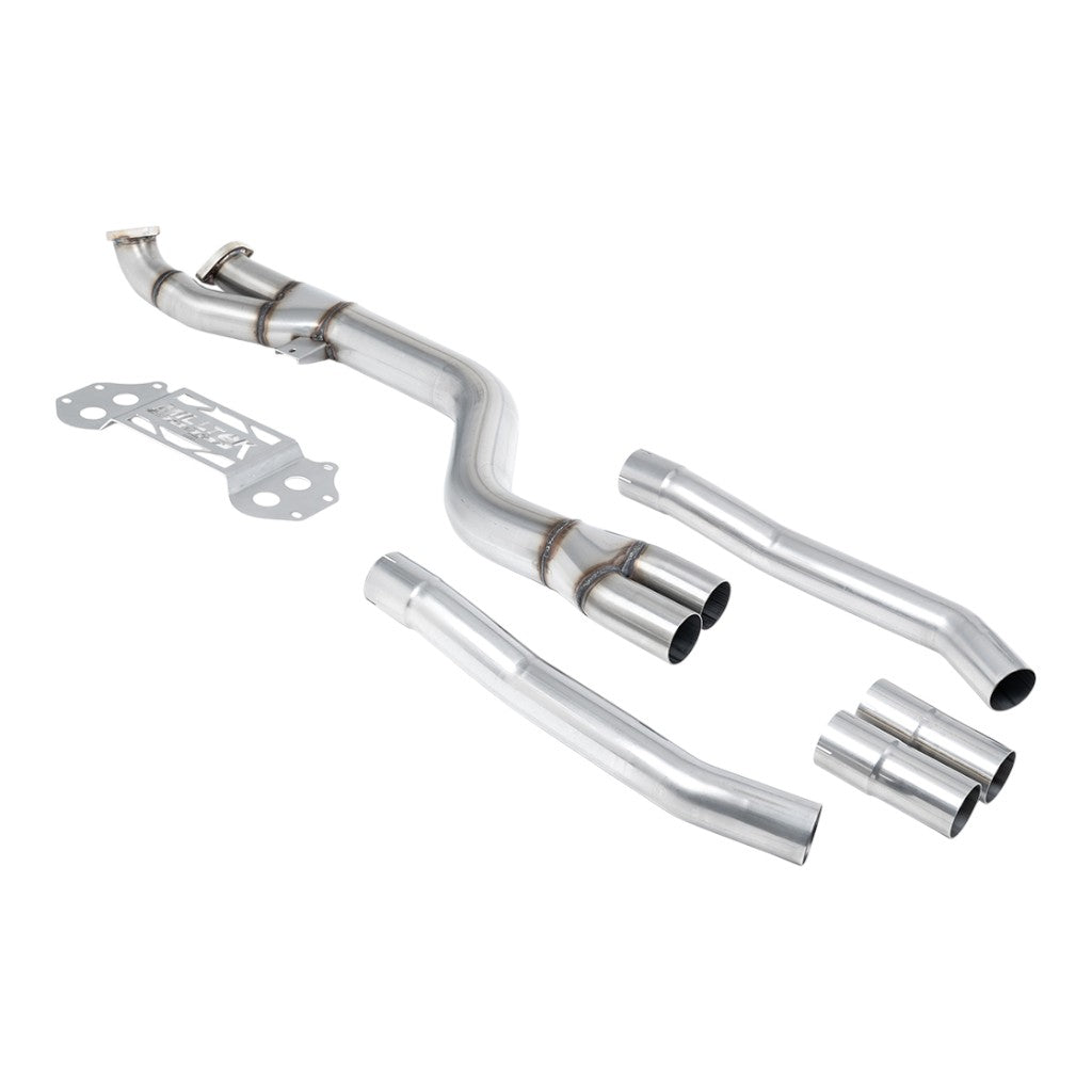 MILLTEK SSXBM1337 OPF/GPF Bypass System, 4" for BMW M3 (G80 / G81) / M4 (G82) Photo-0