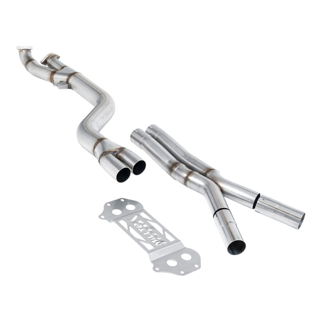 MILLTEK SSXBM1340 Secondary Cat Bypass System, 4" for BMW M3 (G80 / G81) / M4 (G82) Photo-0