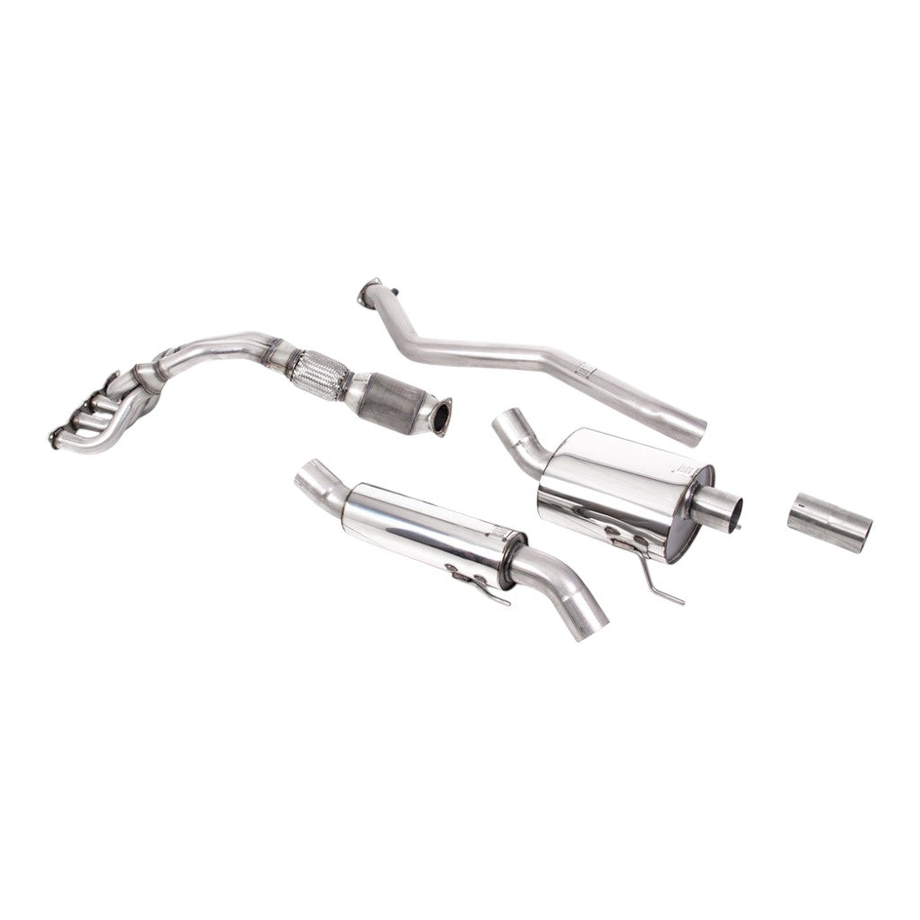 MILLTEK SSXHO269 Full Race Exhaust, 3" for HONDA Civic Type R (EP3) 2001-2007 Photo-0