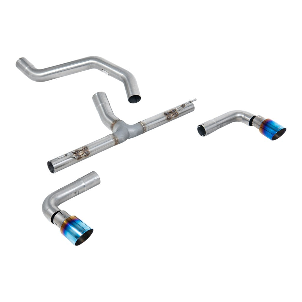 MILLTEK SSXINE104 Filter-Back Exhaust, 3" (Blue Titanium GT-90 Tips) for INEOS Grenadier 2023- Photo-0