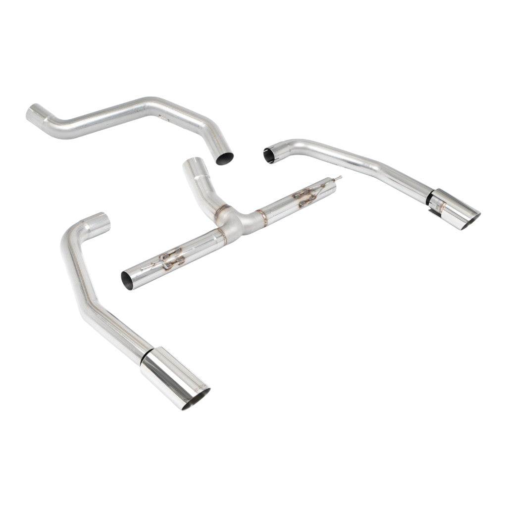 MILLTEK SSXINE120 Filter-Back Exhaust, 2.76'' (Premium GT-90 Polished Tips) for INEOS Quartermaster 3.0 (B57 / B58) 2024- Photo-0