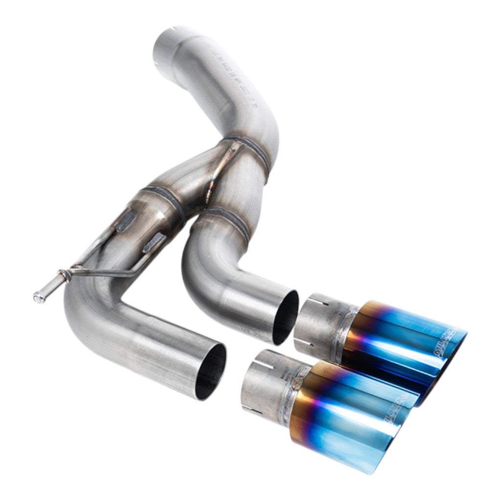 MILLTEK SSXLR166 Rear Silencer, 2.76" (Blue Titanium GT-90 Trims) for LAND ROVER Defender 90 / 110 / 130 D200–D300 2019- Photo-0