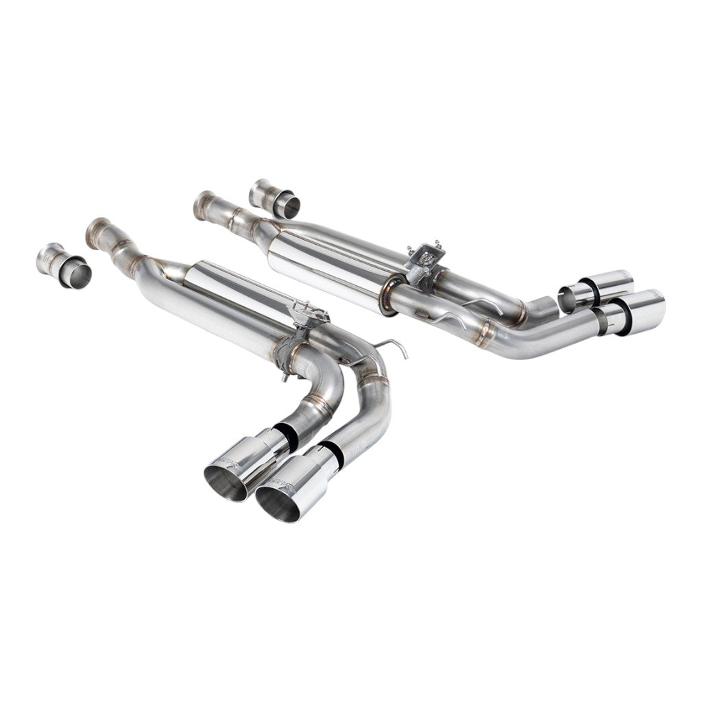 MILLTEK SSXMZ159 Cat-Back Exhaust, 2.5" (Polished GT-90 Trims) for MERCEDES-BENZ G63 (W463) Non-GPF/OPF 2019- Photo-0