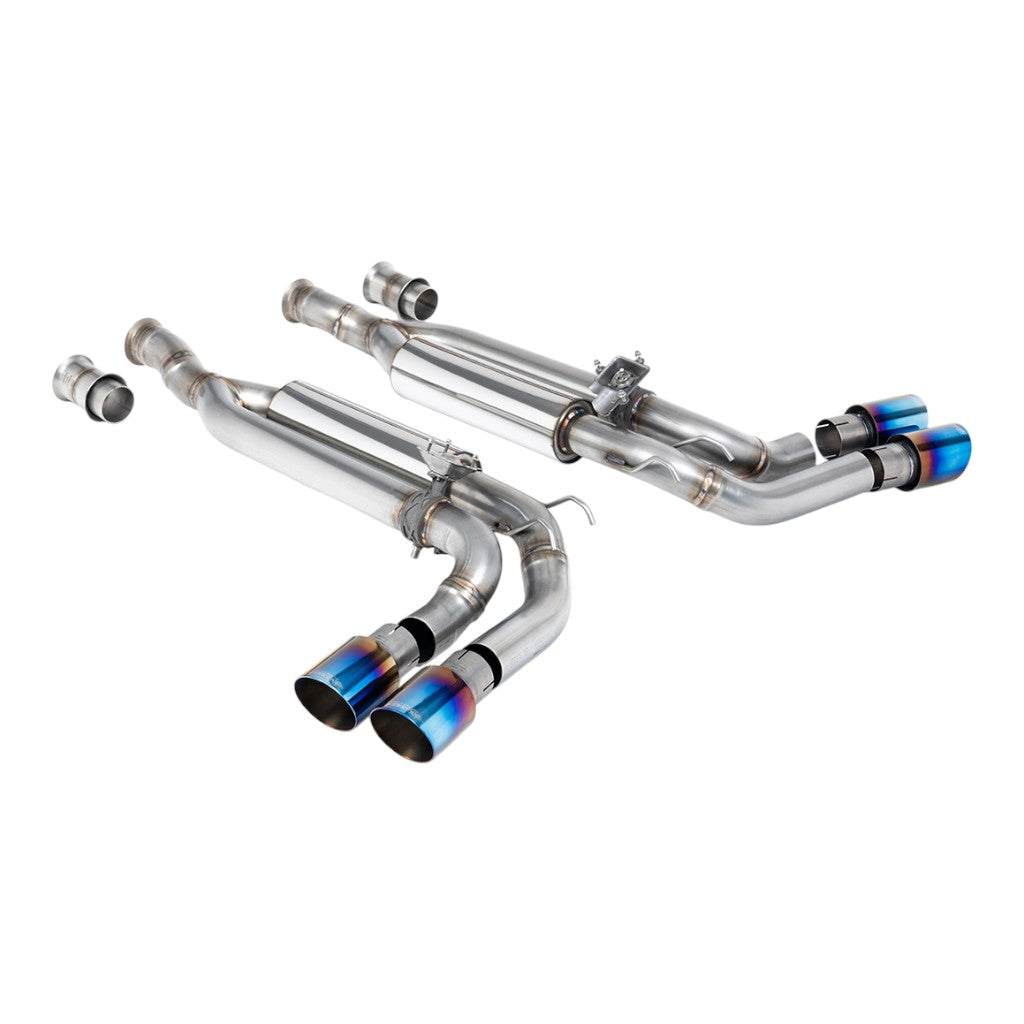 MILLTEK SSXMZ162 Cat-Back Exhaust, 2.5" (Blue Titanium GT-90 Trims) for MERCEDES-BENZ G63 (W463) Non-GPF/OPF 2019- Photo-0