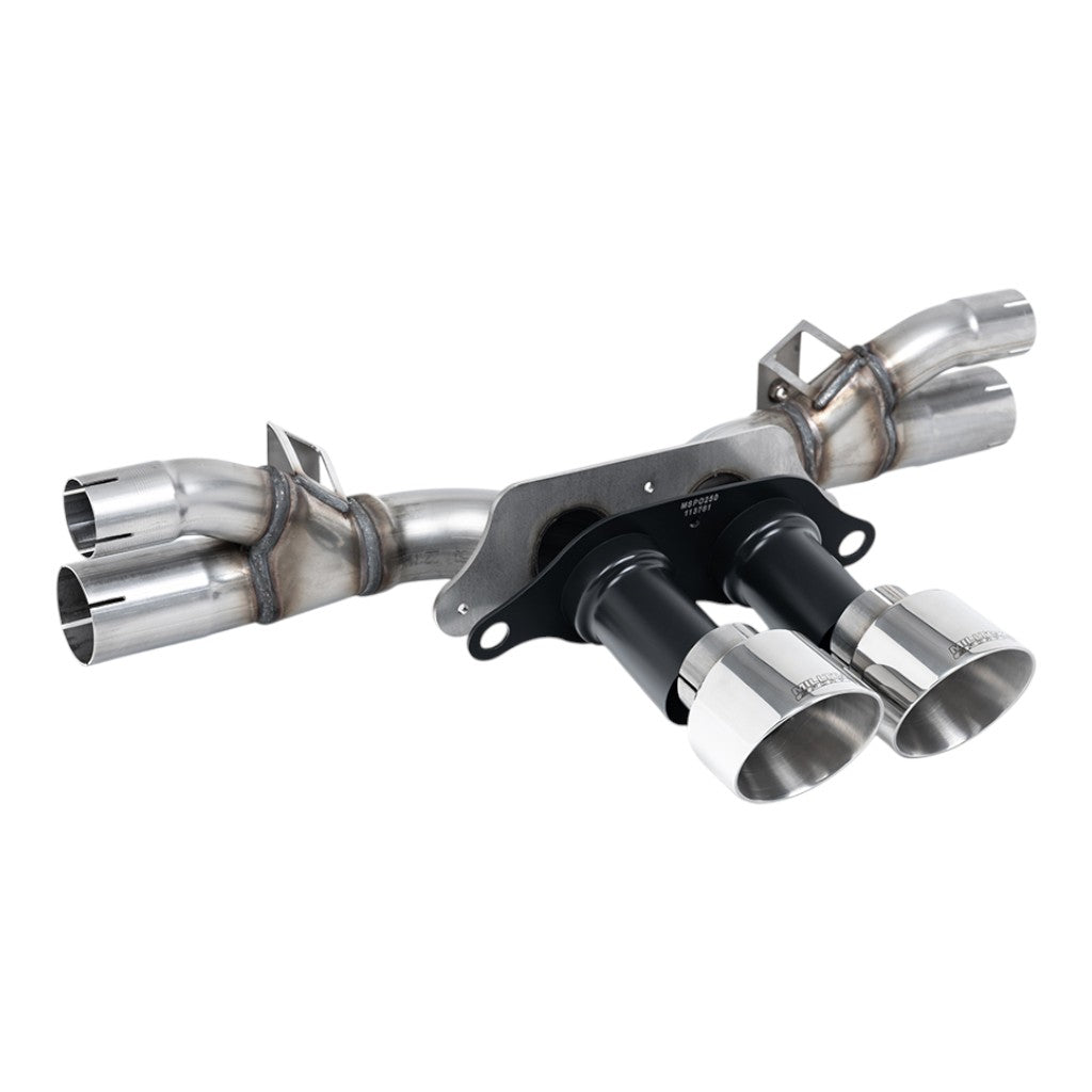 MILLTEK SSXPO195 Rear Silencer Bypass (Polished GT-100 Trims) for PORSCHE 911 GT3 / GT3RS (991.2) 2018-2020 Photo-0