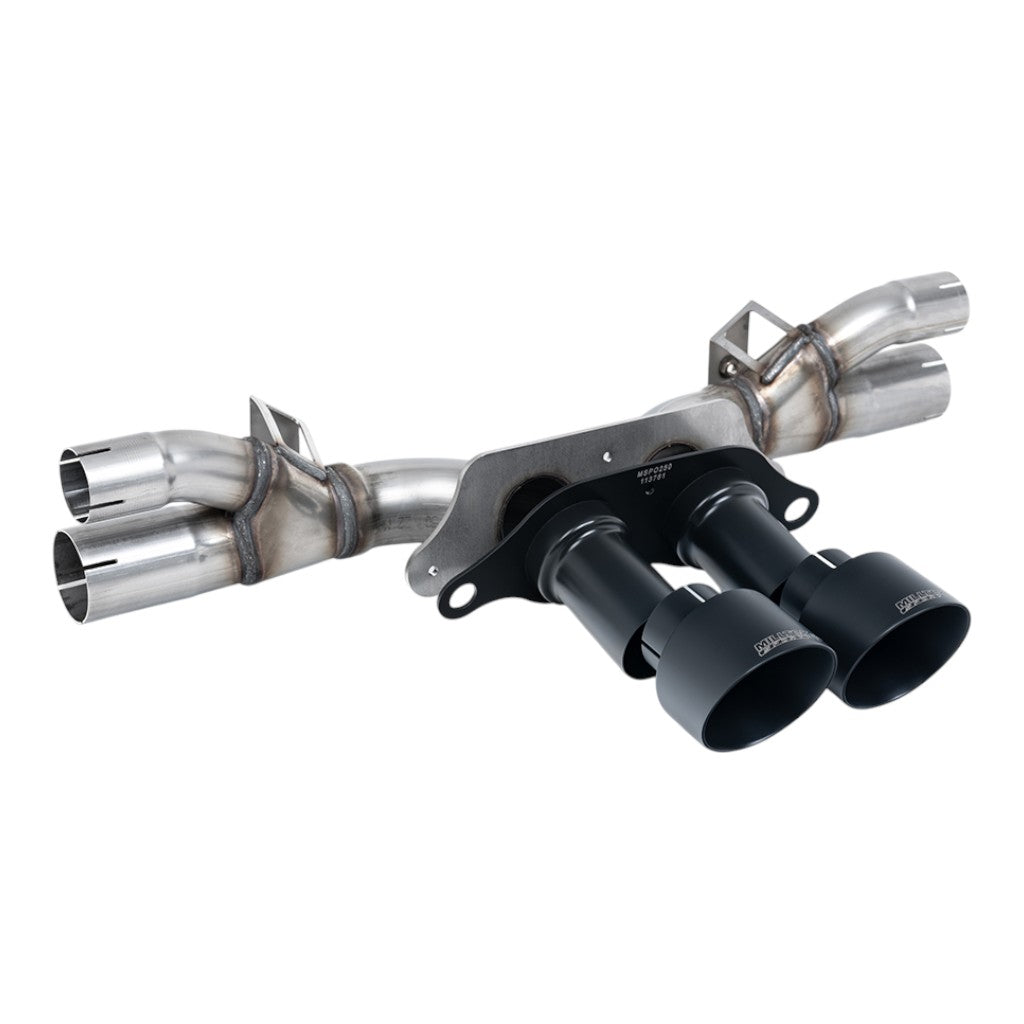 MILLTEK SSXPO196 Rear Silencer Bypass (Cerakote Black GT-100 Trims) for PORSCHE 911 GT3 / GT3RS (991.2) 2018-2020 Photo-0
