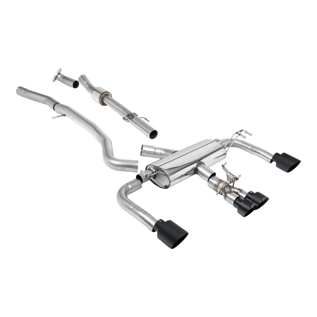 MILLTEK SSXTY150 Cat-Back Exhaust, 3" (Cerakote Black GT Tips) for TOYOTA GR Corolla 1.6 Turbo 2023- Photo-0