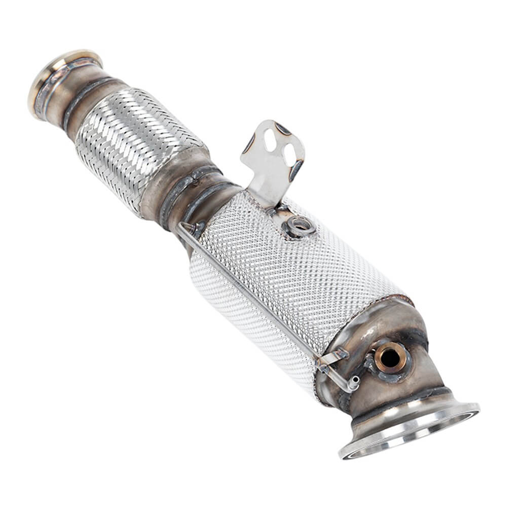 MILLTEK SSXTY169 Downpipe HJS ECE for BMW M240i XDrive (G42) / TOYOTA GR Supra 3.0 (A90) Photo-0