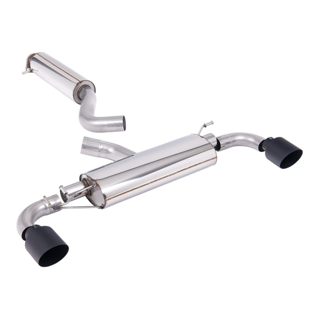 MILLTEK SSXTY201 Filter-Back Exhaust, 3" (Cerakote Black GT-115 Trims) for TOYOTA GR Yaris (XP210) OPF/GPF 2024- Photo-0