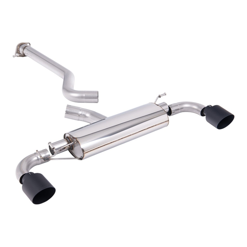 MILLTEK SSXTY206 Filter-Back Exhaust, 3" (Cerakote Black GT-115 Trims) for TOYOTA GR Yaris (XP210) OPF/GPF 2024- Photo-0