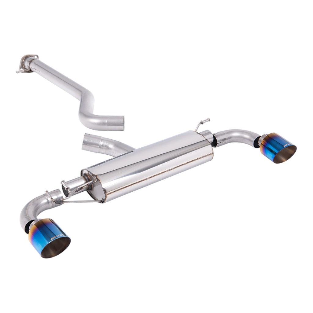 MILLTEK SSXTY208 Filter-Back Exhaust, 3" (Burnt Titanium GT-115 Trims) for TOYOTA GR Yaris (XP210) OPF/GPF 2024- Photo-0