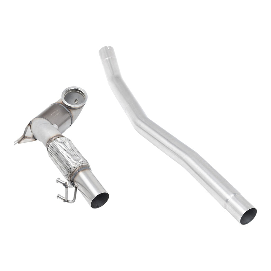 MILLTEK SSXVW729 Catted Downpipe V2, 3.15" for VW Arteon 2.0 TSI 280ps 2022- Photo-0