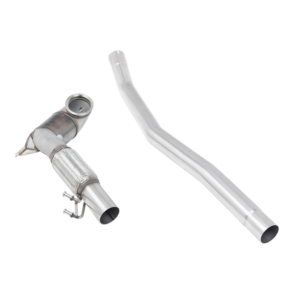 MILLTEK SSXVW731 Catted Downpipe V2, 3.15" for VW Arteon 2.0 TSI 280ps 2022- Photo-0