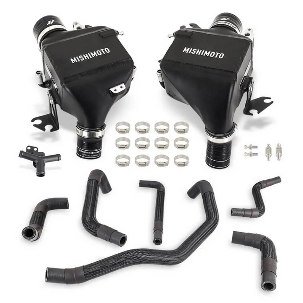 MISHIMOTO MMINT-Q50-16 Performance Air-To-Water Intercoolers for INFINITI Q50 / Q60 3.0T 2016-2024 Photo-0